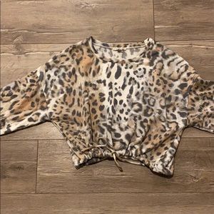 Express fleece sweatshirt